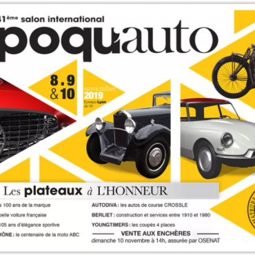 PROCHAIN SALON EPOQU AUTO LYON